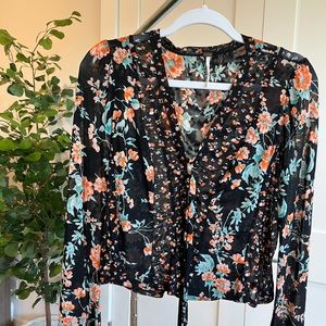 Free People cropped top.